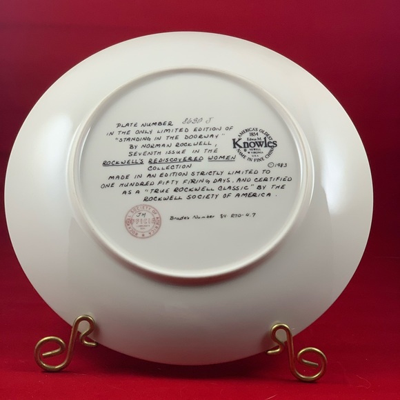 2/$10 NORMAN ROCKWELL - Standing in the Doorway - Picture 2 of 2